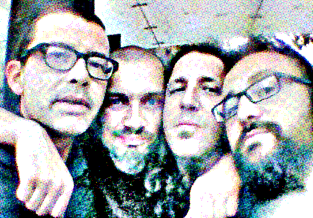 La Dent Noire avec Jean-Pierre, Ludo, Fob, Oy&eacute;